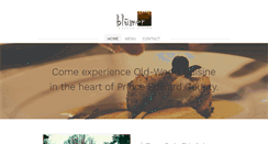 Desktop Screenshot of blumengardenbistro.com
